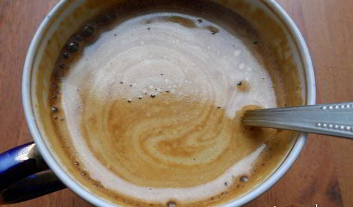 черничный кофе