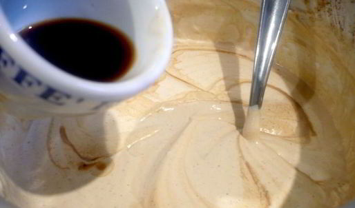 чизкейк кофейный орех