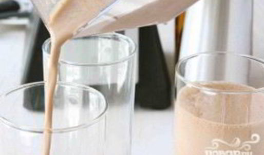 фраппе с коньяком и кофе