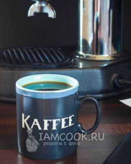 Рецепт кофе американо