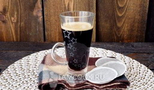 кофе черный лес