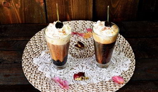 кофе черный лес