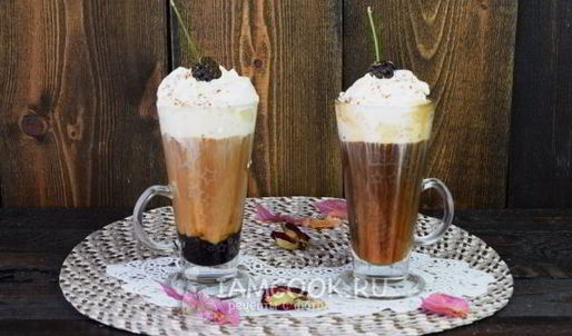 кофе черный лес