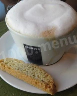 Кофе латте Малиновый трюфель