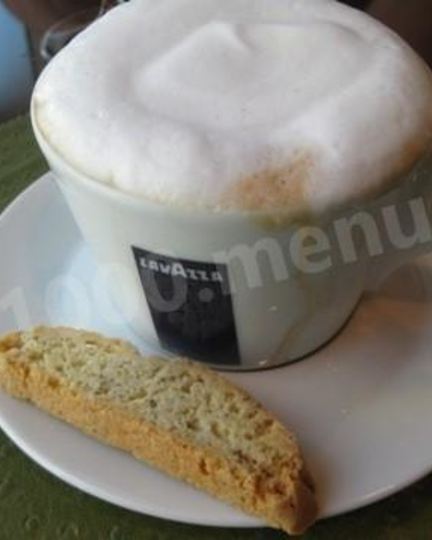 Рецепт кофе латте малиновый трюфель