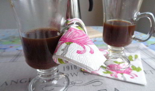 кофе мокко с горьким шоколадом