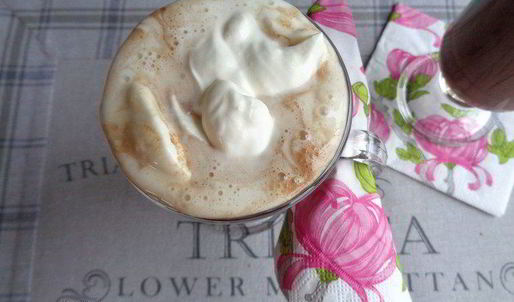 кофе мокко с горьким шоколадом