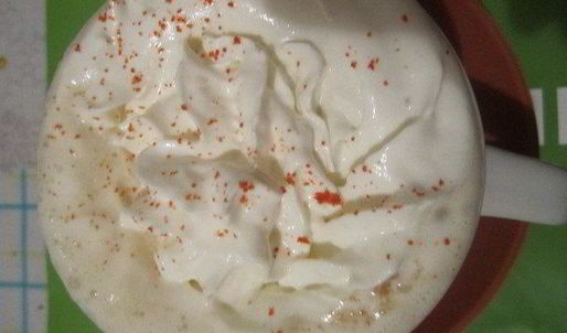 кофе с горячей шапочкой