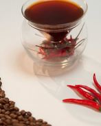 Кофе с клубникой