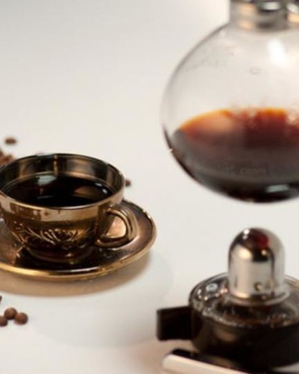 Рецепт кофе в сифоне