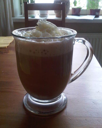 Рецепт пряного тыквенного латте