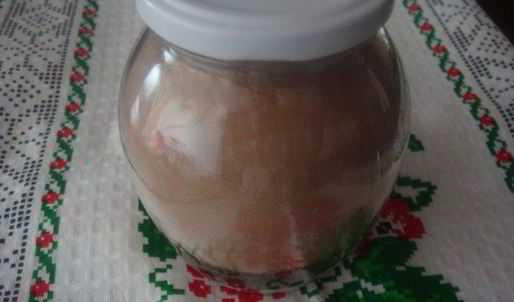 смесь порошка капучино