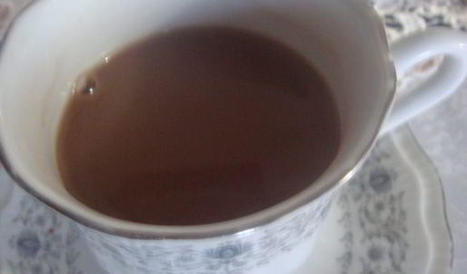 смесь порошка капучино