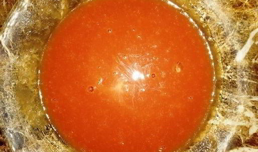 свиная вырезка в кофейной панировке с пастой