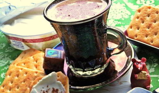 сырный кофе