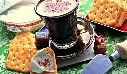 сырный кофе