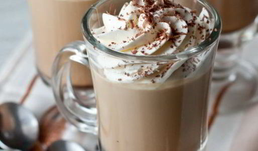 желе кофе со сливками