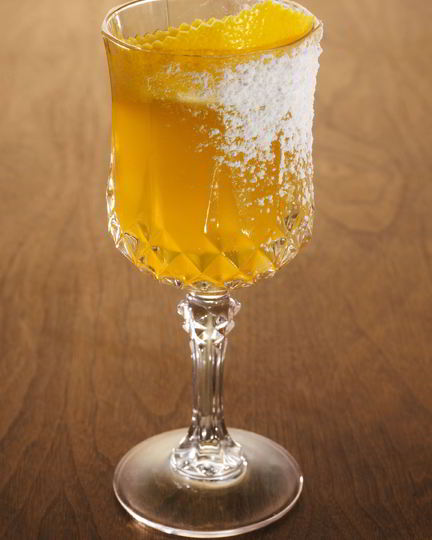 Рецепт коктейля бренди-краста