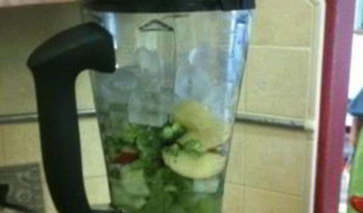 коктейль сюрприз с медом и киви