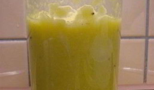 коктейль сюрприз с медом и киви