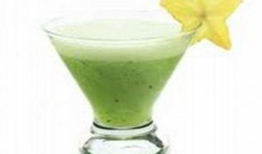 коктейль сюрприз с медом и киви