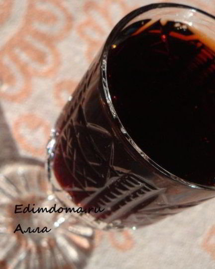 Рецепт ликера вишневого