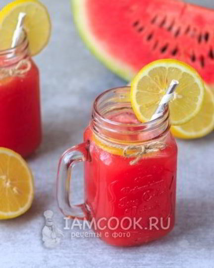Рецепт арбузного лимонада
