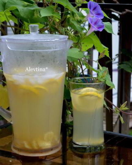 Рецепт имбирного лимонада