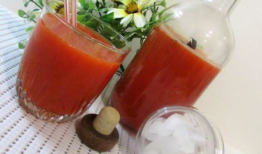 лимонад из сладкого перца с базиликом