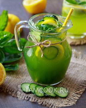 Огуречный лимонад