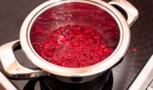 малиновый коктейль