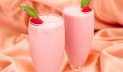 малиновый коктейль