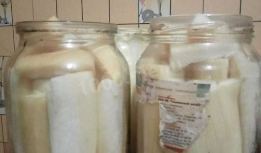 молодые кабачки консервированные в сиропе