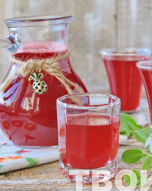 Брусничный морс