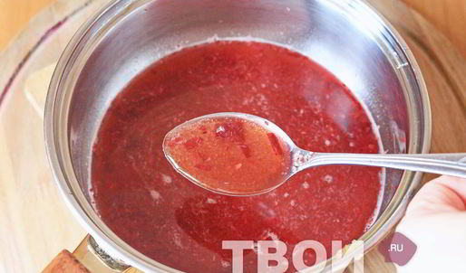 брусничный морс