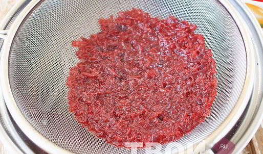 брусничный морс