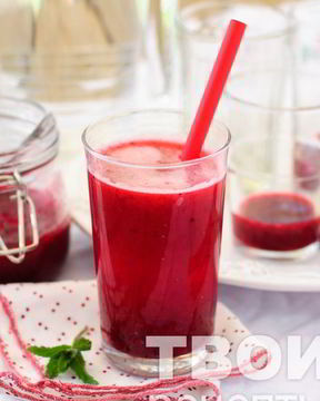 Морс из клюквы