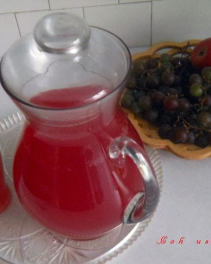 Рецепт напитка и сок из калины