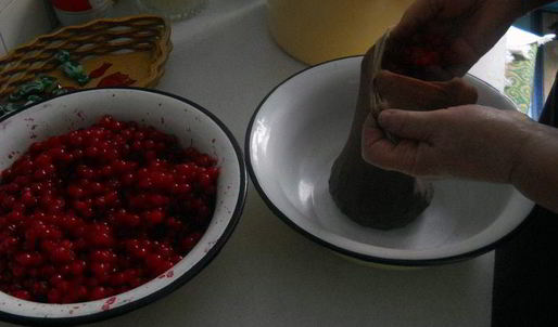 напиток и сок из калины