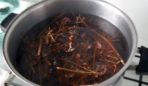 напиток и сок из калины