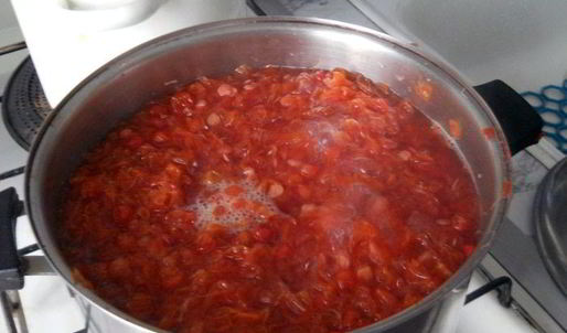 напиток и сок из калины