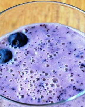 Бананово-черничный Смузи