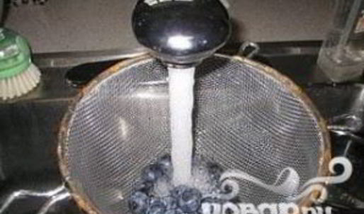 бананово-черничный смузи