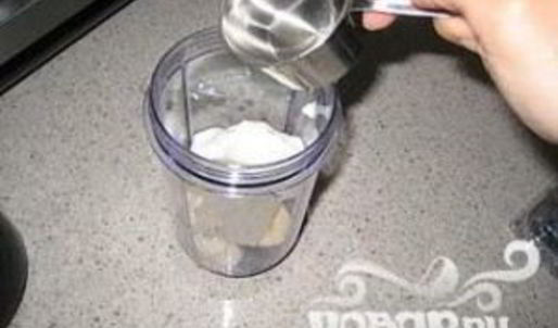 бананово-черничный смузи