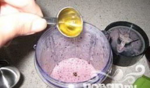 бананово-черничный смузи