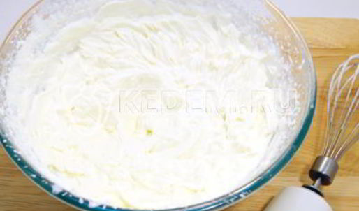 брусничный смузи со сливками