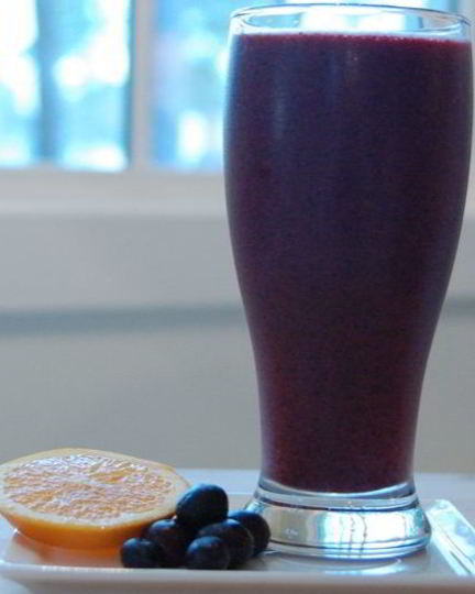 Рецепт черничного смузи