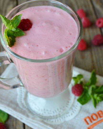 Рецепт малинового смузи вкус лета