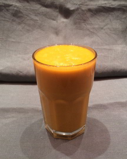 Рецепт оранжевого смузи