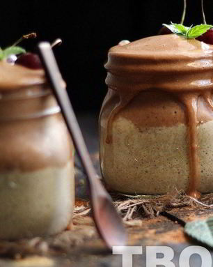 Овсяный смузи с фруктами